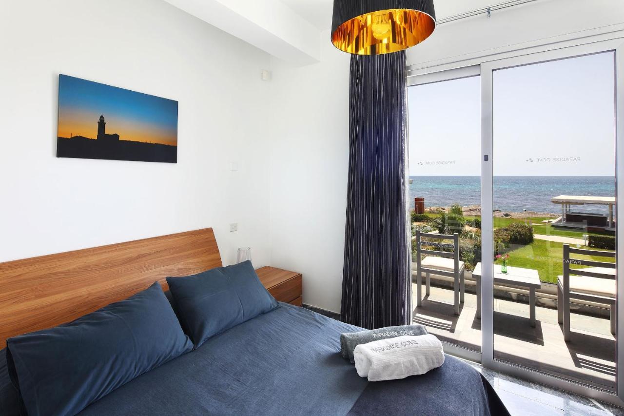 Paradise Cove Luxurious Beach Villas Paphos Exteriör bild